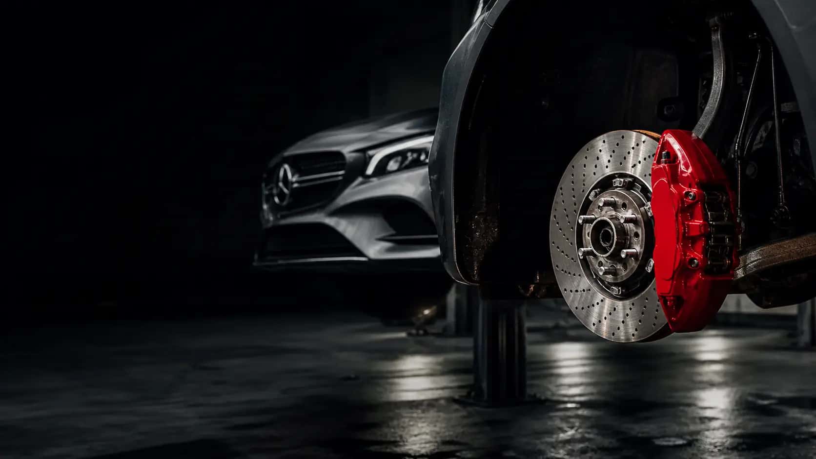 Ремонт тормозной системы Mercedes-Benz — Zimwerk на Рябиновой