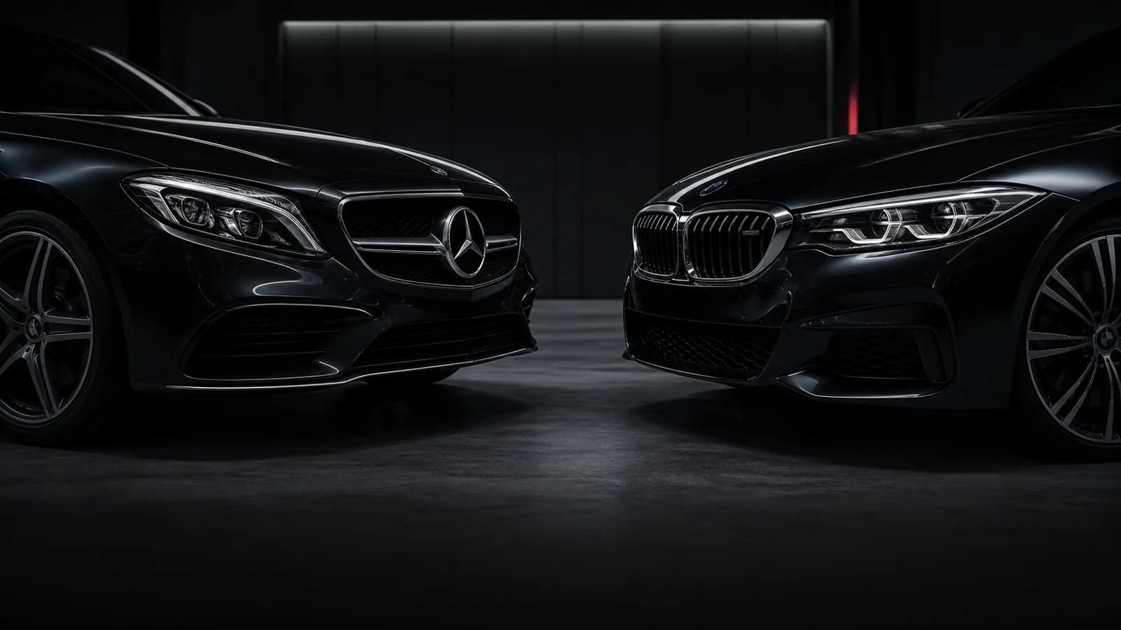 Mercedes-Benz и BMW в цехе Zimwerk