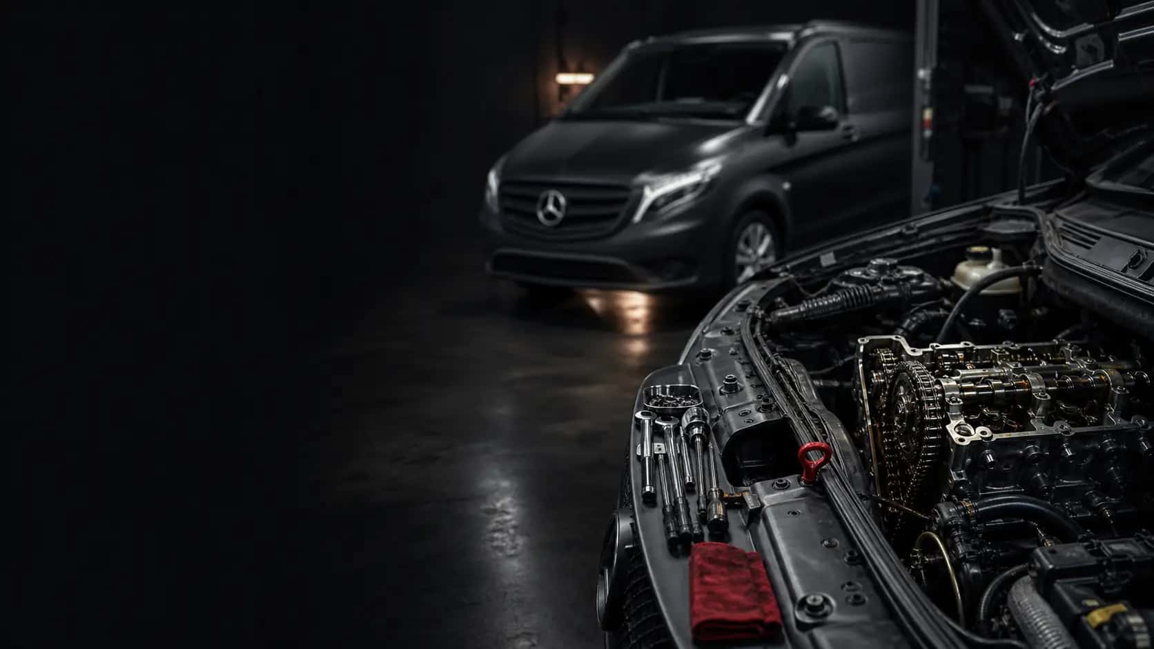 Ремонт двигателя Mercedes-Benz Vito — Zimwerk